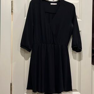 Black work dress